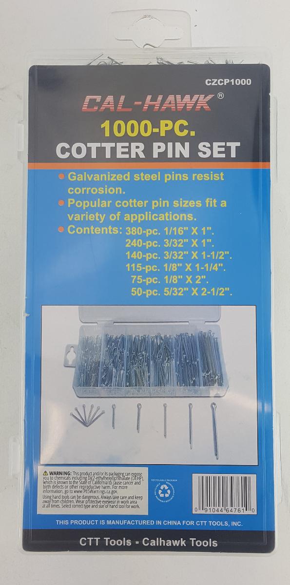 1000 Pc Cotter Pin Asst Tools Hardware Assortments Wholesale Tools At 